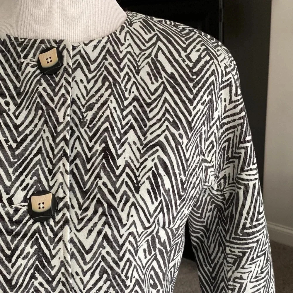 •Cabi• Knit Car Coat, Style 3034, Like New, Sm - Picture 4 of 8